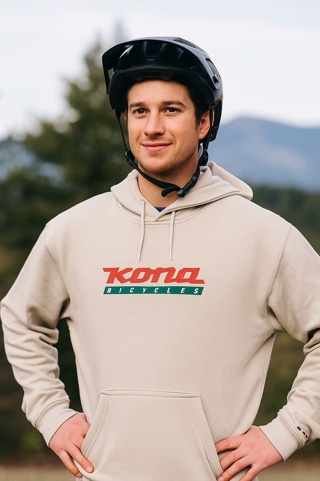 Kona Yeti Hood - Stone