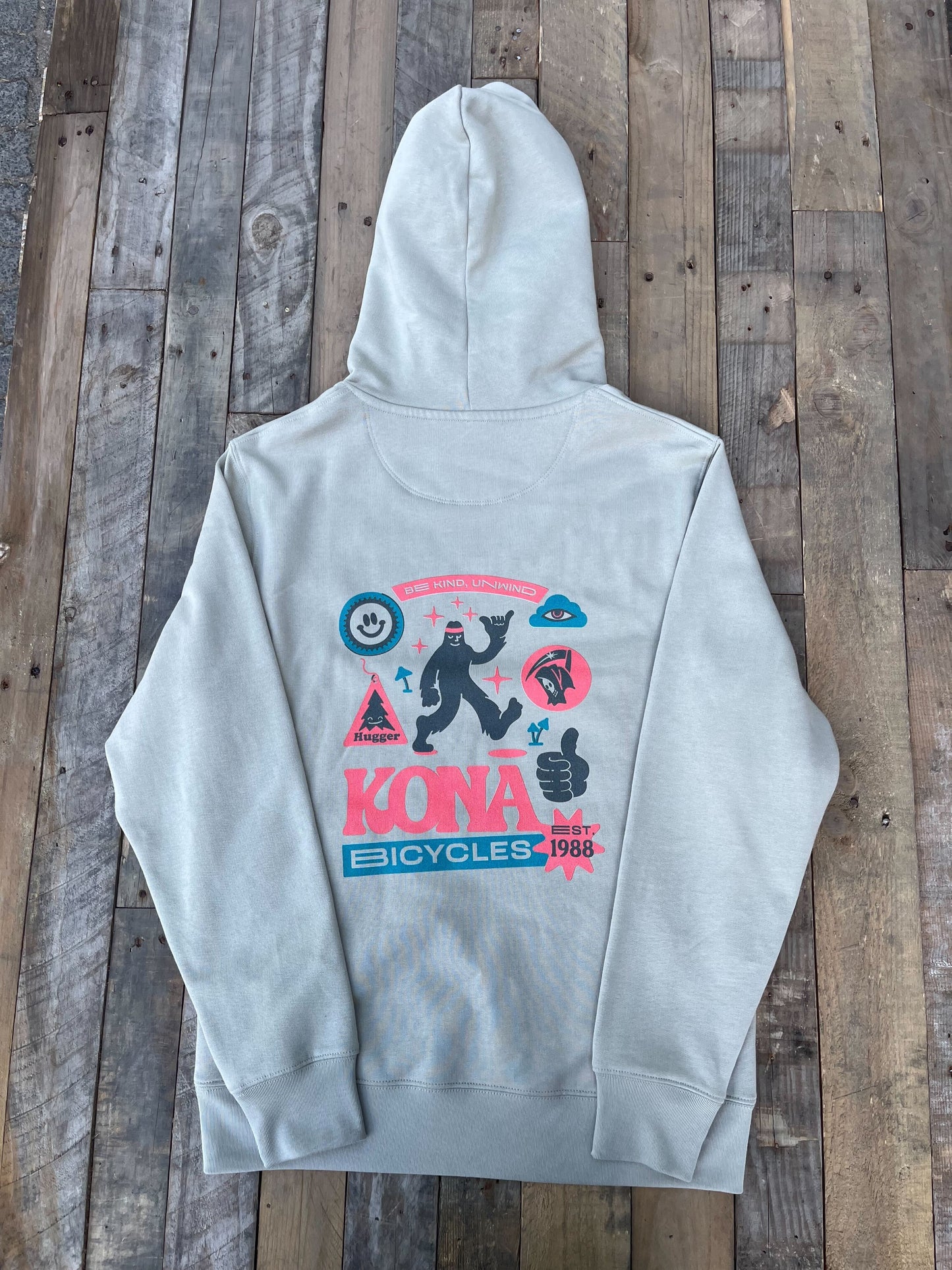 Kona Yeti Hood - Stone