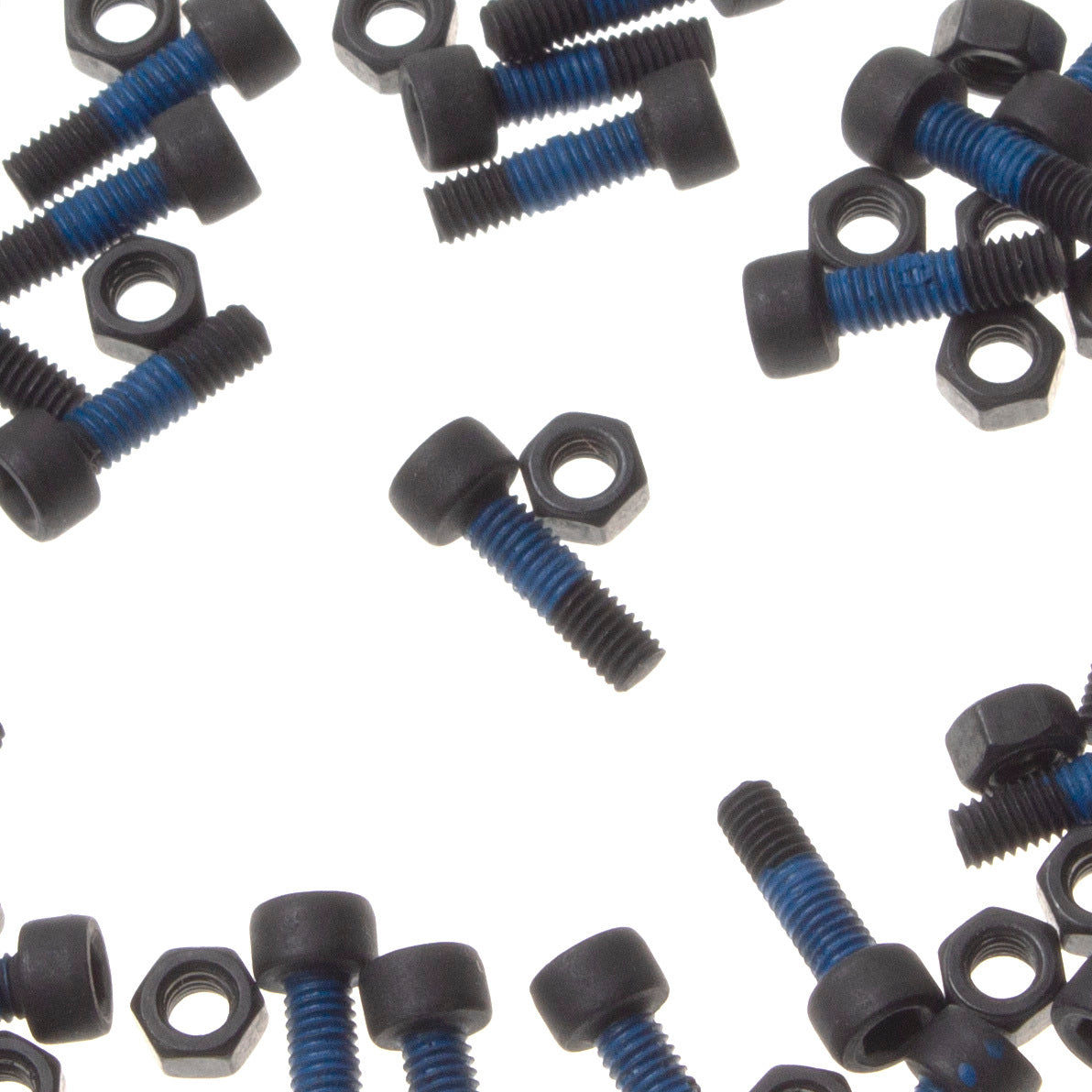 Kona Spares - Pedal Parts - CMPPDRK02 - Wah Wah Plastic Pedal replacement pin kit (includes 28 black steel pins)