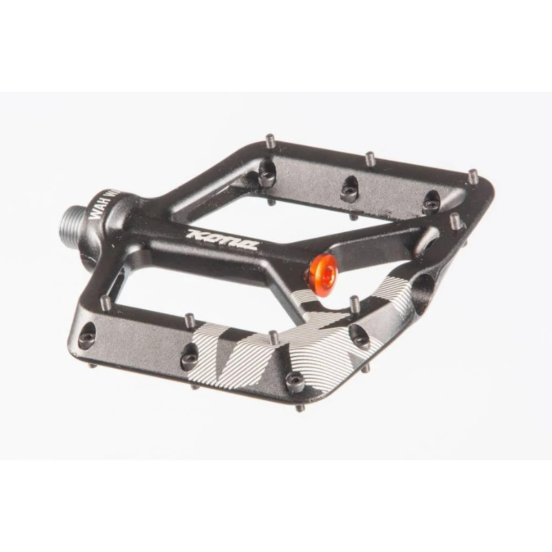 Kona Spares Pedals CMPPDWW2BK Wah Wah Black Anodized Alloy