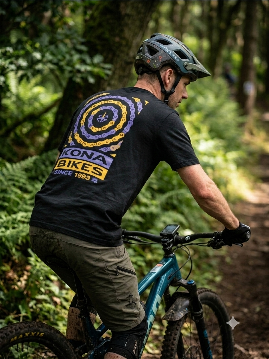 Kona SINCE 1988 Tee - Black