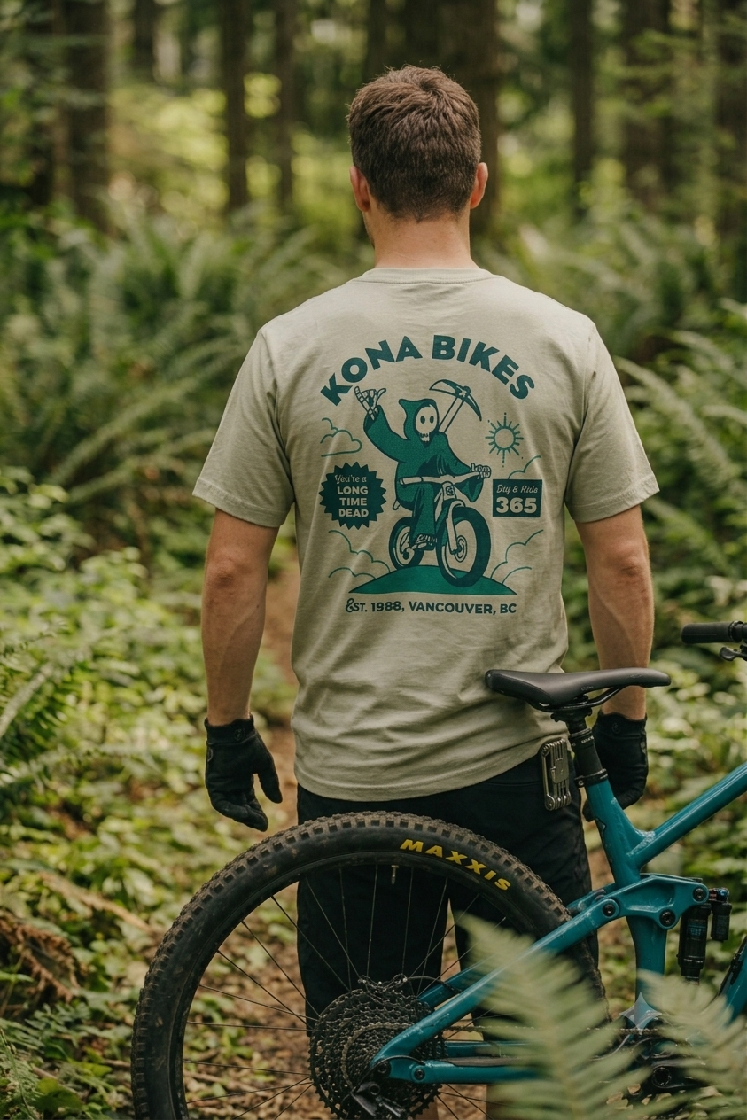 Kona Long Time Dead (LTD) Tee - Khaki