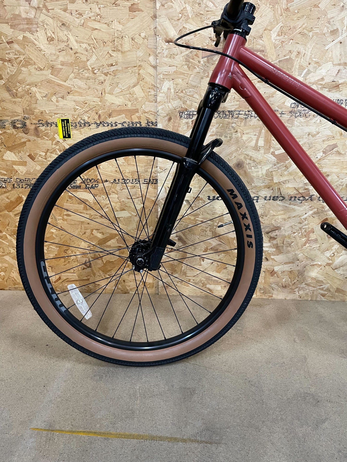 2025 Kona Shonky - Bike - Short – Red – Ex Demo – After Market Reverse Parts