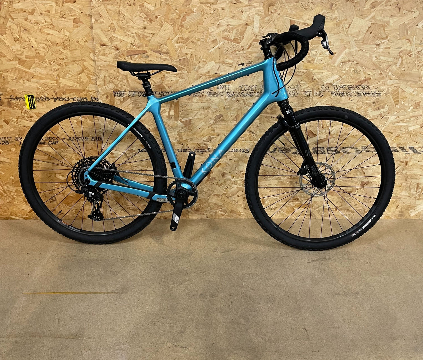2026 Kona Ouroboros CR - 56cm - Blue | Ex Demo w/ Suspension Fork