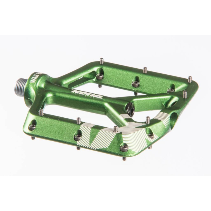 Kona Spares - Pedals - CMPPDWW2DG - Wah Wah 2 Dark Green Anodized Alloy Pedals