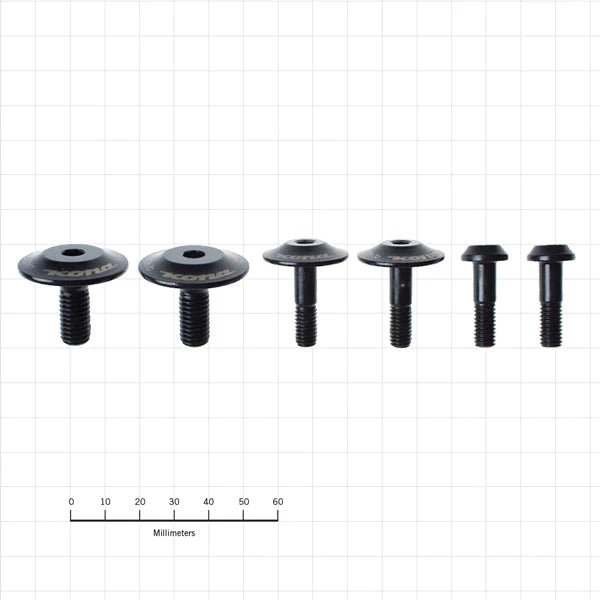 Kona Spares - Bolt Kit #5 - Black - 2009