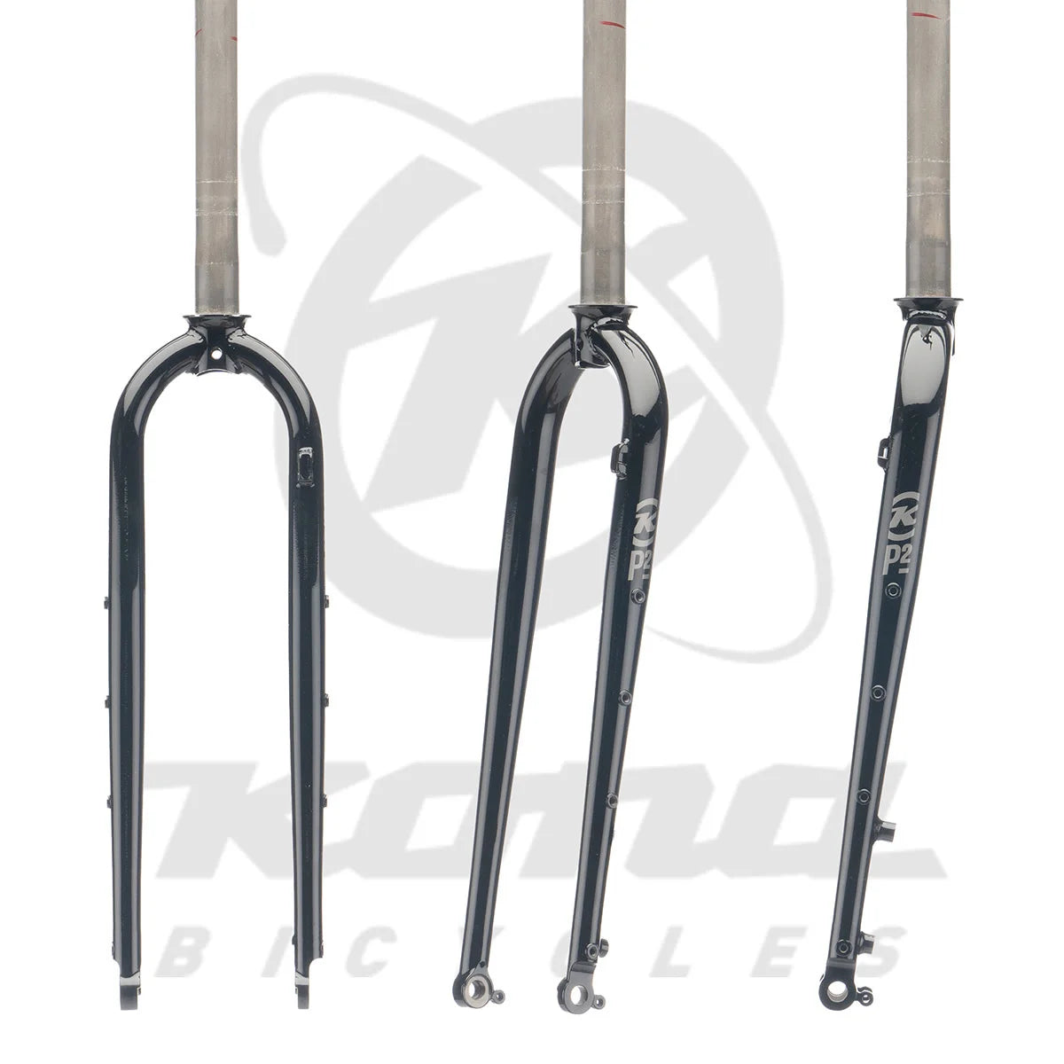 Kona Spares - Forks - CMPFKP229FDETA01 - After Market - P2 Cromoly ULTD Touring Fork