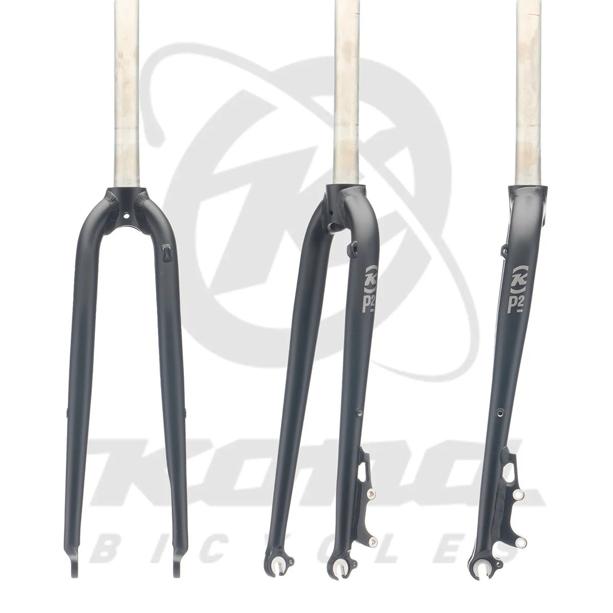 Kona Spares - Forks - CMPFKP2A700D - Project 2 700 C - Alloy fork - Matt Black